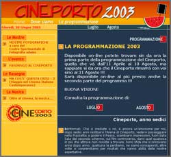 CINEPORTO 2003